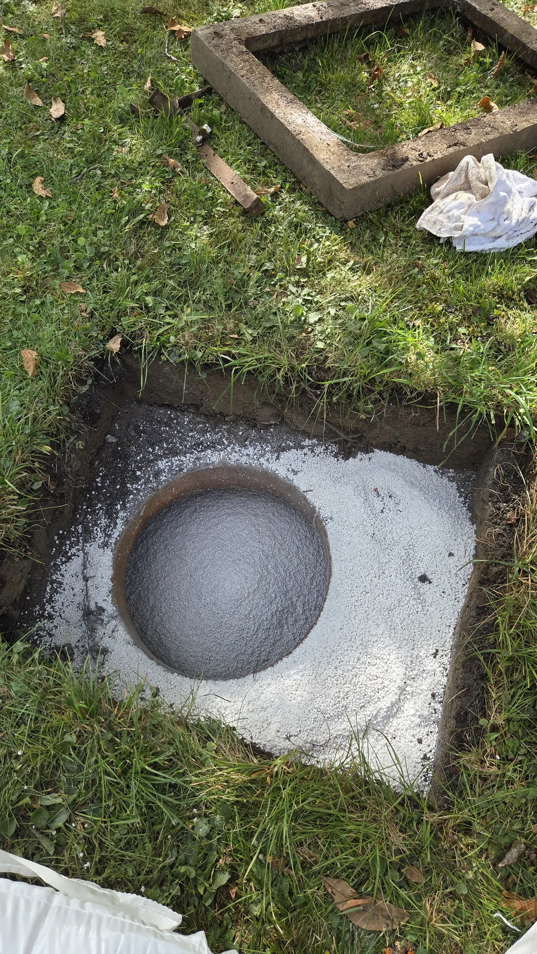 Remplissage à la perlite